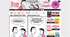 Desktop Screenshot of cronicaspsn.com